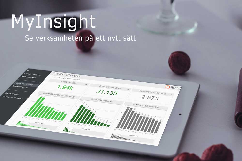 Qlear Mylnsight, en smart dashboard